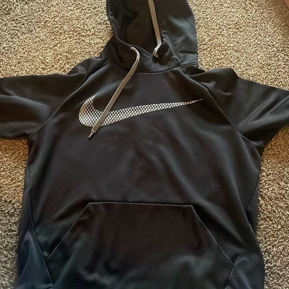 Nike black dri-fit hoodie